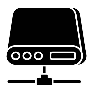 Hard diskin modern tasarım simgesi 