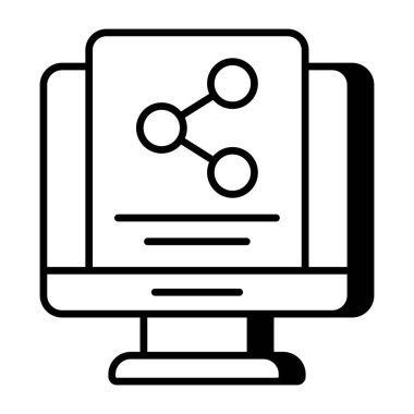 Paylaşım dosyasının bir simge tasarımı 