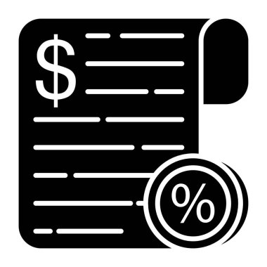 Fatura indiriminin premium indirme simgesi 