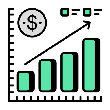 Düz dizayn, finansal şema simgesi