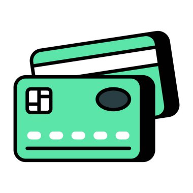 ATM kartlarının premimium indirme simgesi