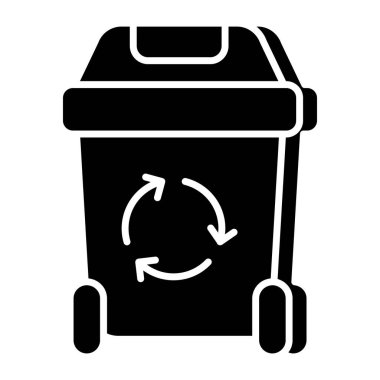 Vector design of recycle bin