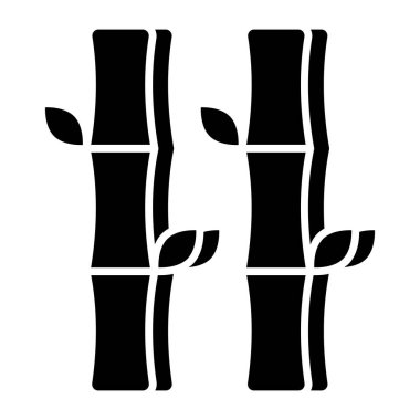 An icon design of bamboo sticks