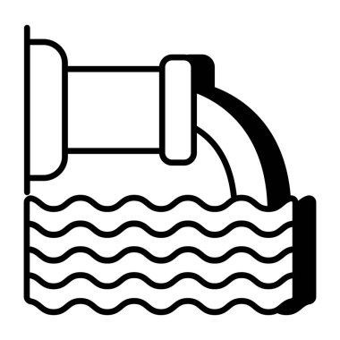 Atık suyun en iyi indirme simgesi