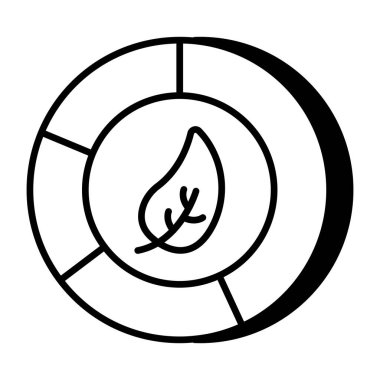 Çevre analitiğinin modern tasarım simgesi