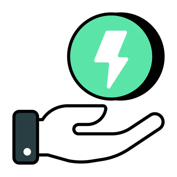 Premium Download Icon Energy Care — Stockvektor
