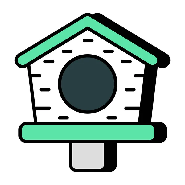 Een Premium Download Icoon Van Birdhouse — Stockvector