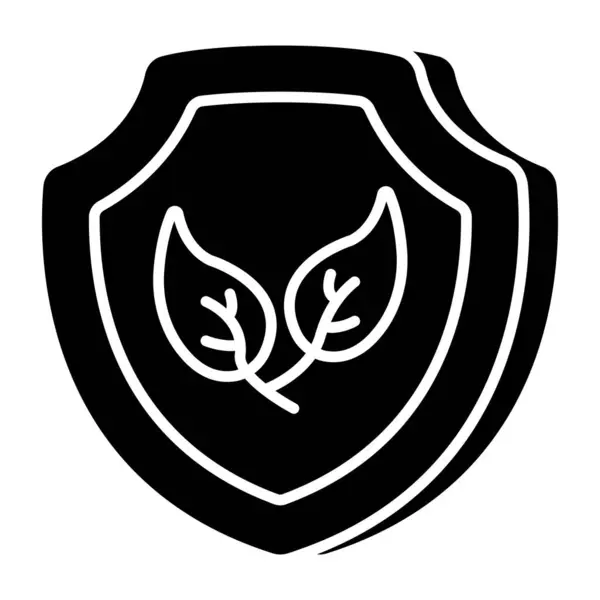 Creative Design Icon Eco Security — Vector de stock