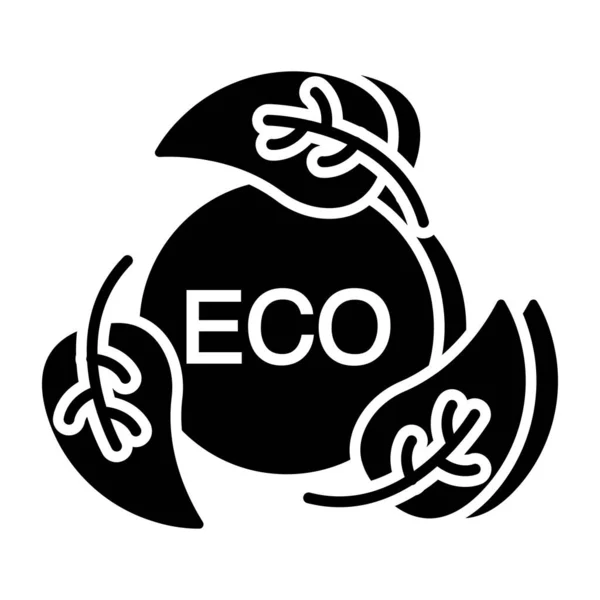 Unique Design Icon Eco Refresh — Archivo Imágenes Vectoriales