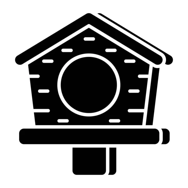 Ein Premium Download Symbol Für Vogelhäuschen — Stockvektor