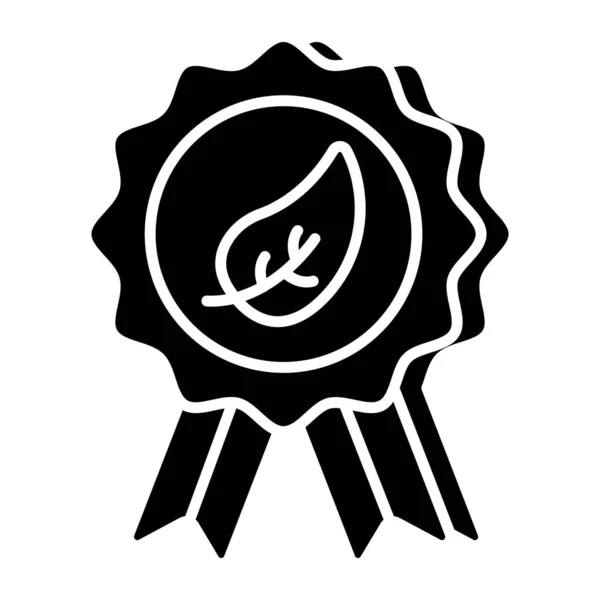 Premium Download Icon Eco Badge — Stock Vector