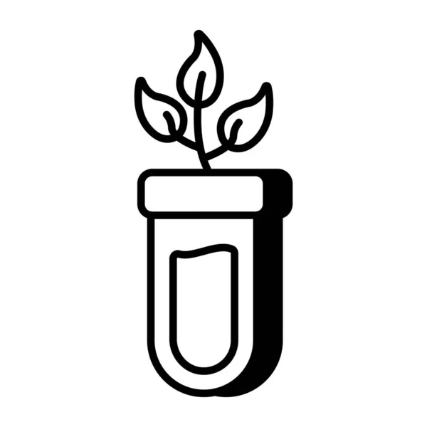 Perfect Design Icon Botanical Tube — Archivo Imágenes Vectoriales
