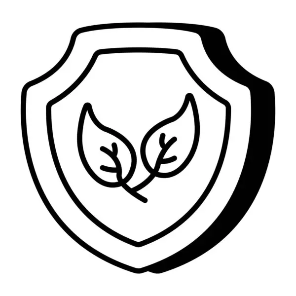 Creative Design Icon Eco Security — Image vectorielle