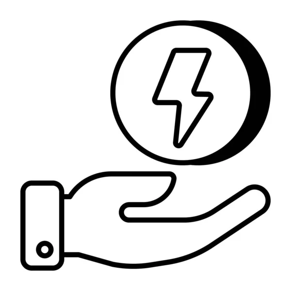 Premium Download Icon Energy Care — Image vectorielle