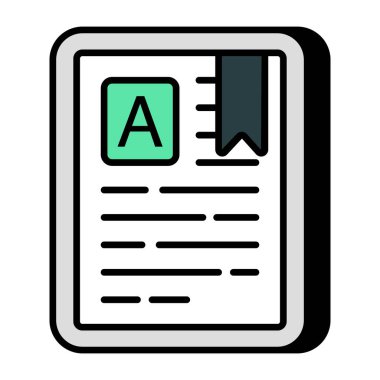 Mobil yer imlerinin premimium indirme simgesi