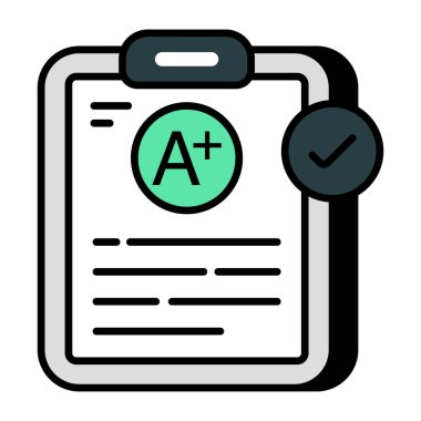 A + sınıfı düzenlenebilir tasarım simgesi