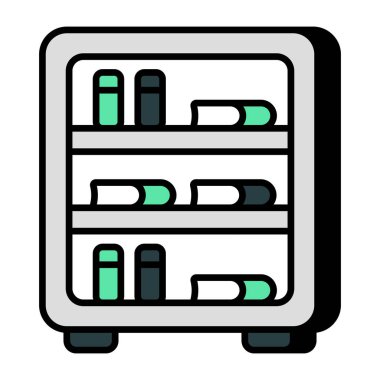 Kitaplığın bir simge tasarımı