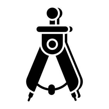 Pusulanın yaratıcı tasarım simgesi