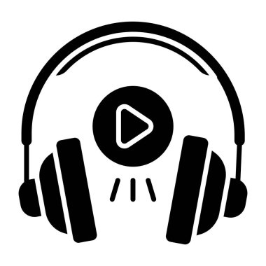Ses eğitiminin yaratıcı tasarım simgesi