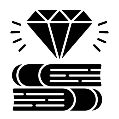 Premium eğitimin kavramsal düz tasarım simgesi