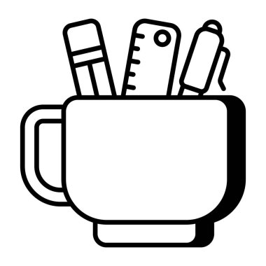        Kırtasiye sahibinin premium indirme vektörü 