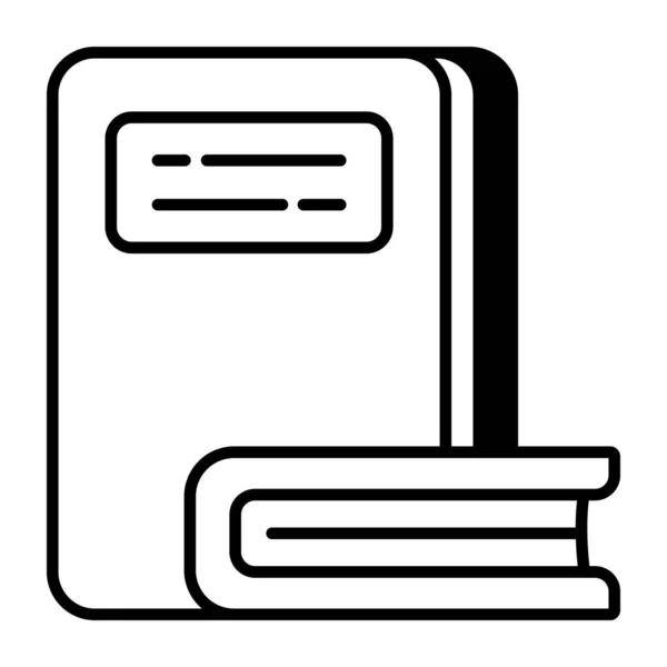 Modern Design Icon Books — Stockvektor