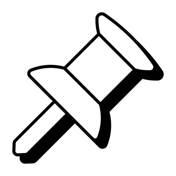 Perfect Design Icon Pushpin — Stockový vektor