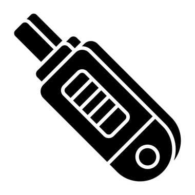 Dijital termometrenin düzenlenebilir tasarım simgesi