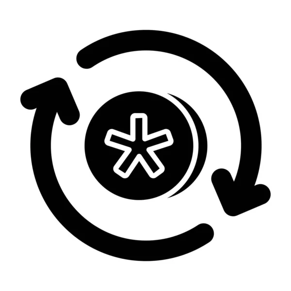 Icono Diseño Creativo Signo Médico — Vector de stock
