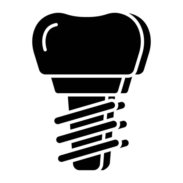 Unique Design Icon Dental Implant — Wektor stockowy