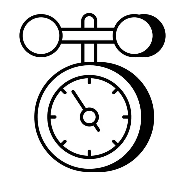 Ein Premium Download Symbol Für Manometer — Stockvektor
