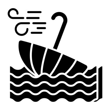 Fırtınanın mükemmel tasarım simgesi 