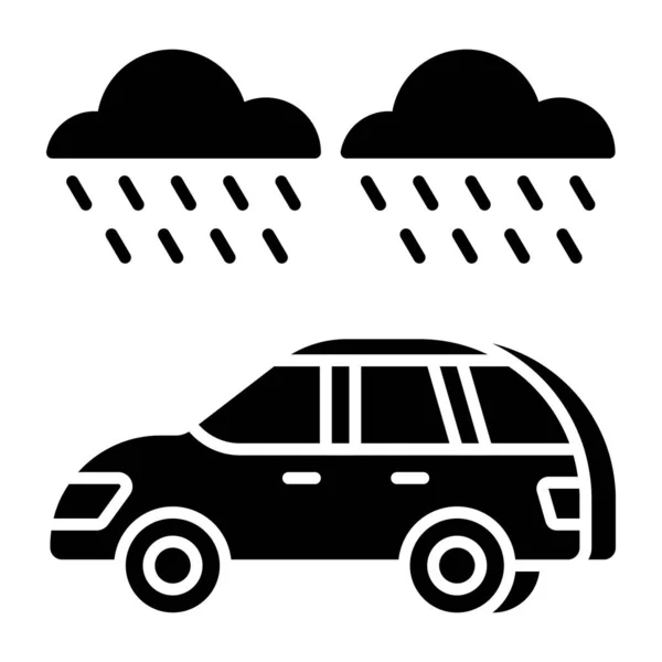 Rainfall Icon Perfect Design — Stockvector
