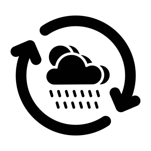Rainfall Icon Perfect Design — 스톡 벡터
