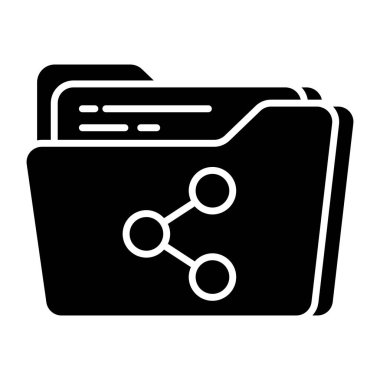 Paylaşım dizininin premimium indirme simgesi 