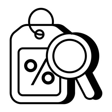 Arama satışı için mükemmel bir tasarım simgesi