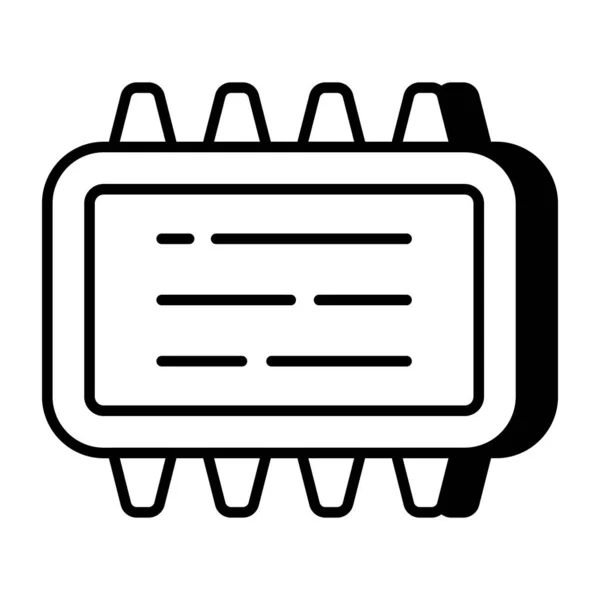 Une Icône Téléchargement Premium Bélier — Image vectorielle
