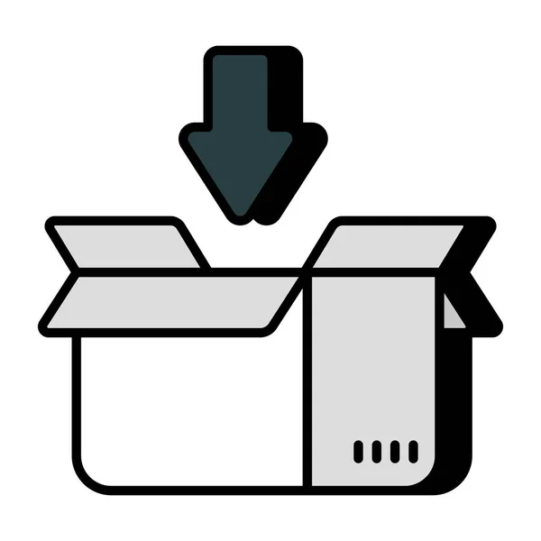 Design Icône Emballage — Image vectorielle