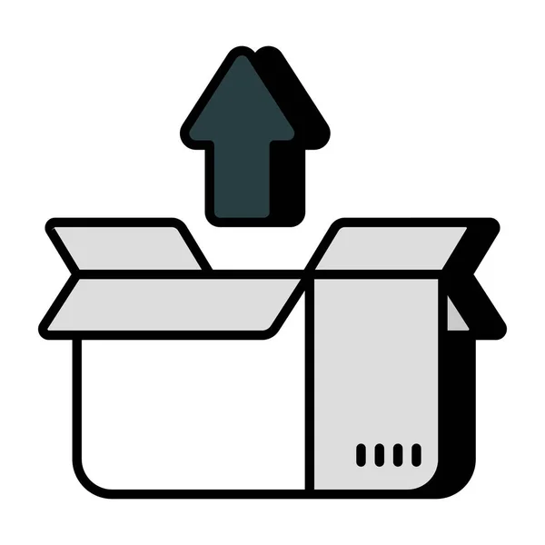 Eine Ikone Beim Auspacken — Stockvektor