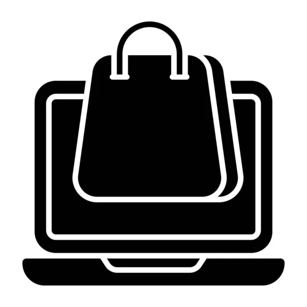 Unique Design Icon Shopping Website — Stockový vektor