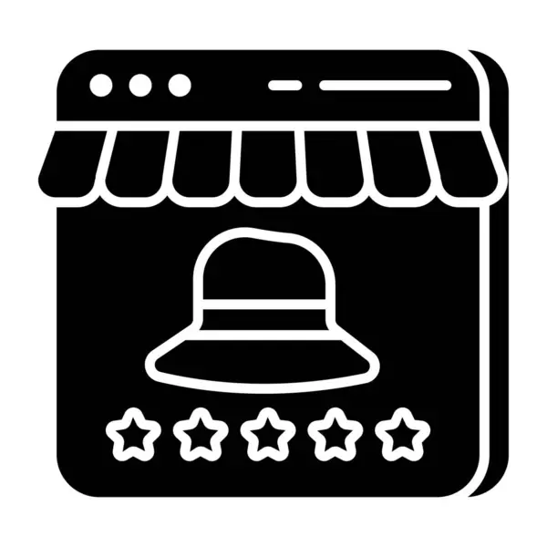 Unique Design Icon Shopping Website — Stockvektor