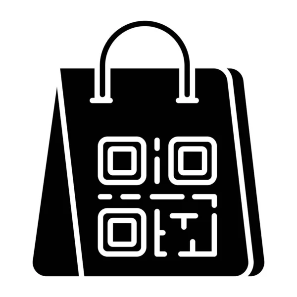 Icon Design Barcode Tracking — Vector de stock