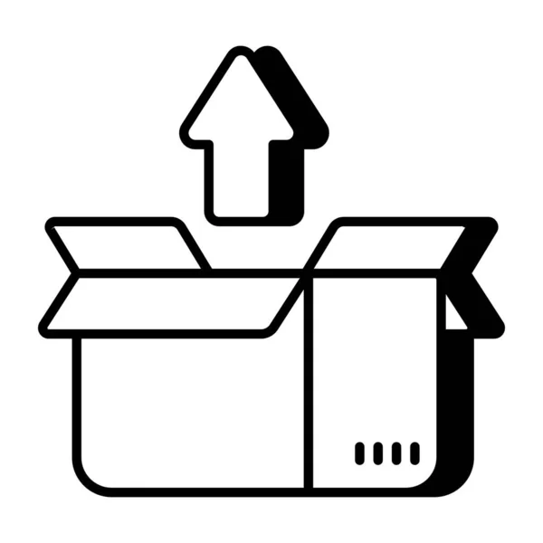 Diseño Icono Desembalaje — Vector de stock
