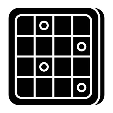 Perfect design icon of bingo game 