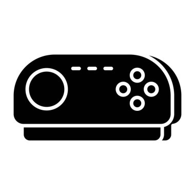 Düz dizayn, projektörün simgesi