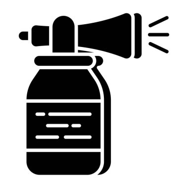 Hava kornosunun modern tasarım simgesi 