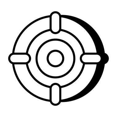 Crosshair 'in mükemmel tasarım simgesi