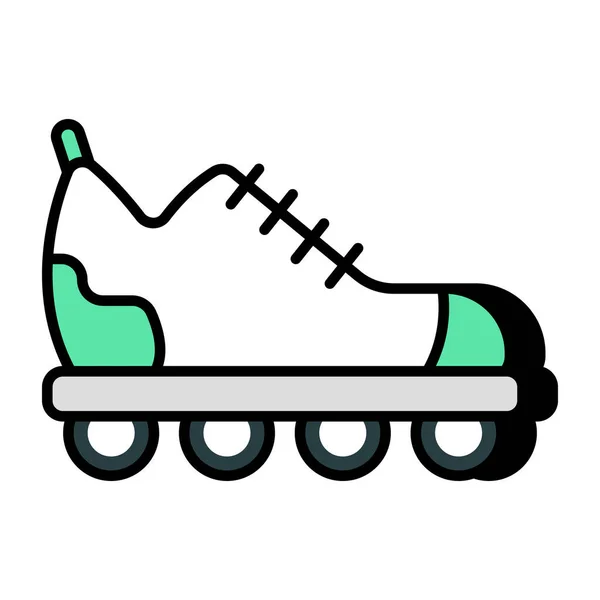 Vector Design Ice Skate — Vetor de Stock