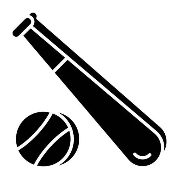 Editable Design Icon Baseball — Stockový vektor