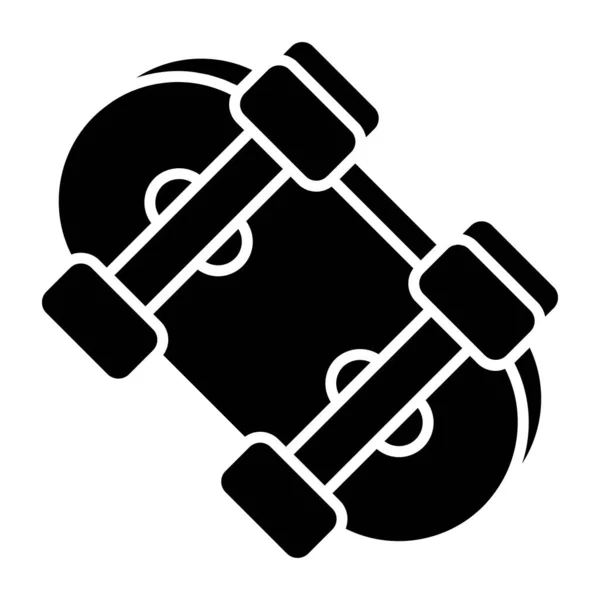 Иконка Дизайна Скейтборда — стоковый вектор